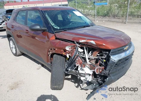 2021 Chevrolet Trailblazer Fwd Ls z USA, uszkodzony, nr VIN KL79MMS23MB025984